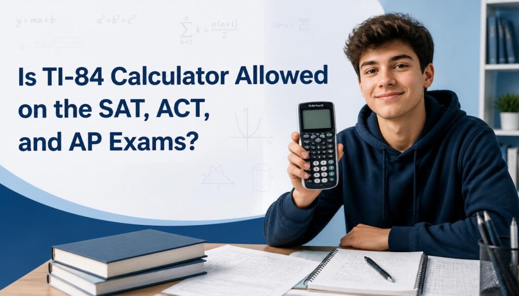 TI-84 Calculator Allowed on the SAT, ACT, and AP Exams
